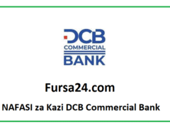 NAFASI za Kazi DCB Commercial Bank