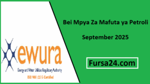 Bei Mpya Za Mafuta ya Petroli September 2025