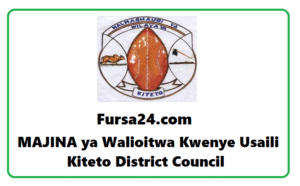 MAJINA ya Walioitwa Kwenye Usaili Kiteto District Council