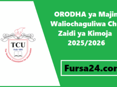 ORODHA ya Majina ya Waliochaguliwa Chuo Zaidi ya Kimoja 2025/2026