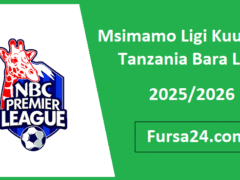 Msimamo Ligi Kuu NBC Tanzania Bara Leo 2025/2026 Standing Table