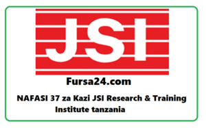 NAFASI 37 za Kazi JSI Research & Training Institute tanzania