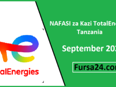 NAFASI za Kazi TotalEnergies Tanzania September 2025 NAFASI za Kazi TotalEnergies Tanzania September 2025