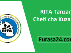 RITA Tanzania Cheti cha Kuzaliwa