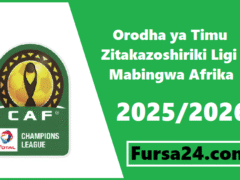 Orodha ya Timu Zitakazoshiriki Ligi ya Mabingwa Afrika 2025/2026