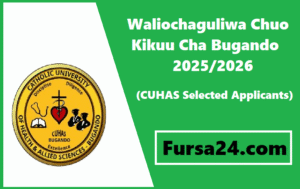 Waliochaguliwa Chuo Kikuu Cha Bugando 2025